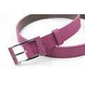 Embossing ladies alloy buckle belt